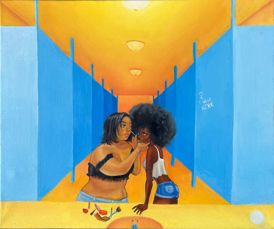 “1st Time” Women’s Bathroom
Small Fine Art Print